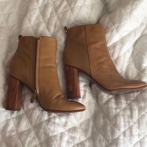 Tory Burch Tan Pump Bootie